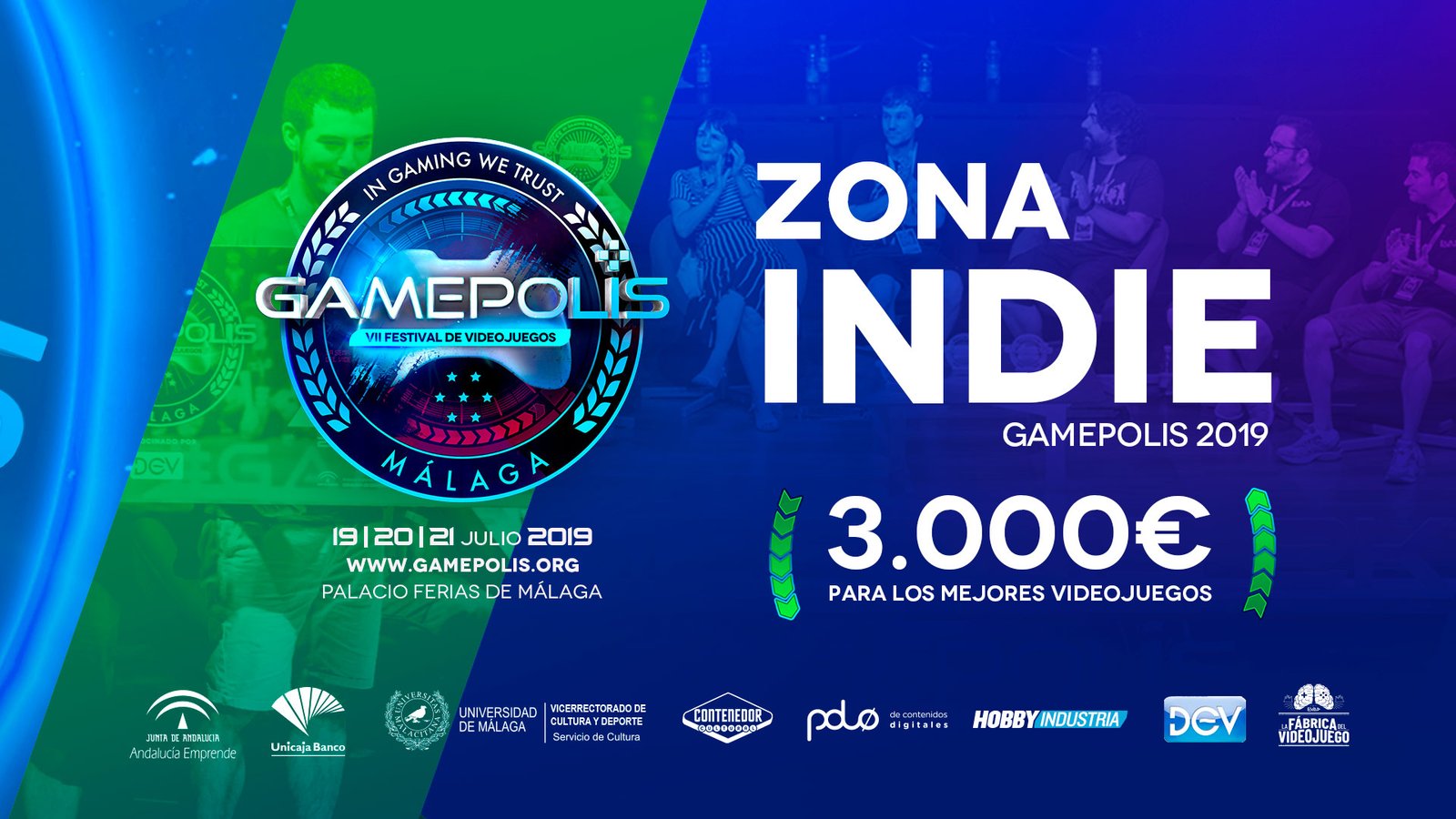 Gamepolis 2019 y DEV premiarán los mejores proyectos de videojuegos Indie