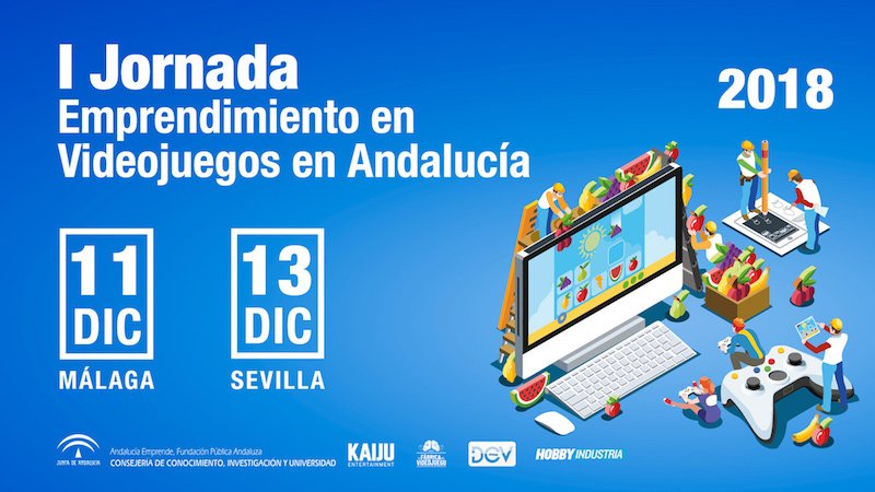 I Jornadas Emprendimiento en Videojuegos en Andalucía
