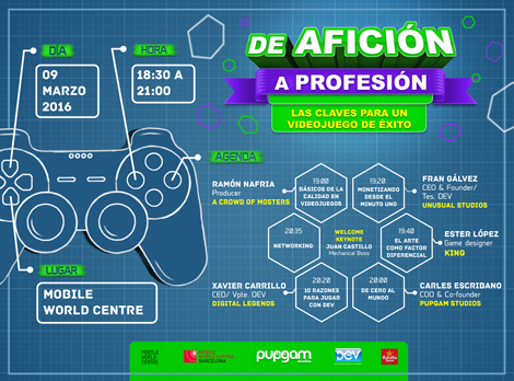 Descubre en «De afición a profesión» los puntos clave del desarrollo de videojuegos