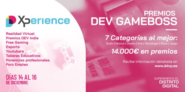Se convoca la tercera edición de los Premios DEV Gameboss
