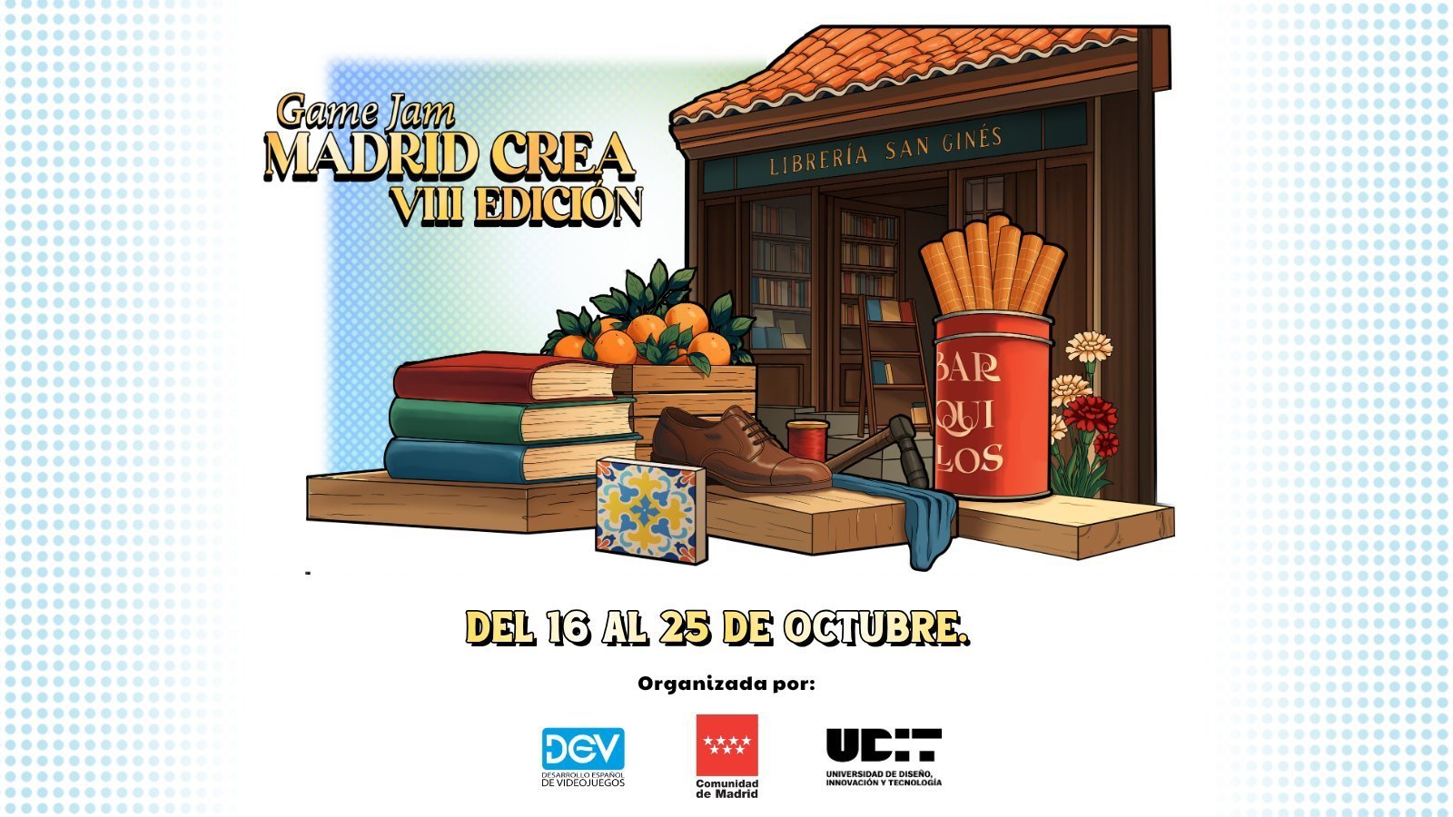 ¡Comienza Madrid Crea 2026! La VIII edición de la Game Jam invita a descubrir los oficios y tradiciones de Madrid